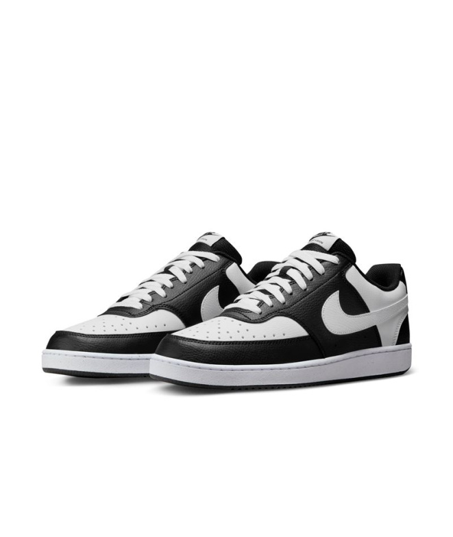 Chaussures Nike Court Vision Low Homme Noir/Blanc
