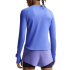 Camiseta de Running Nike Swift Dri-Fit Uv Long-Sleeve Crew-Neck Mujer Zafiro/Plata reflectante