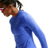 Camiseta de Running Nike Swift Dri-Fit Uv Long-Sleeve Crew-Neck Mujer Zafiro/Plata reflectante