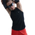 T-shirt Débardeur de Running Nike Swift Dri-Fit Running Femme Noir/Blanc