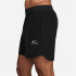 Calça de Fitness Nike Pro Training Dri-Fit 6" Shorts Homem Preto/Branco