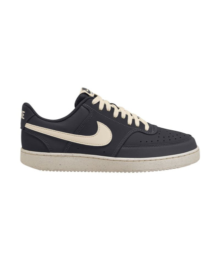 Chaussures Nike Court Vision Low Premium Homme Noir/Gris