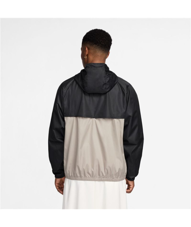 Imperméable Nike Windrunner Lined Homme Noir/Gris