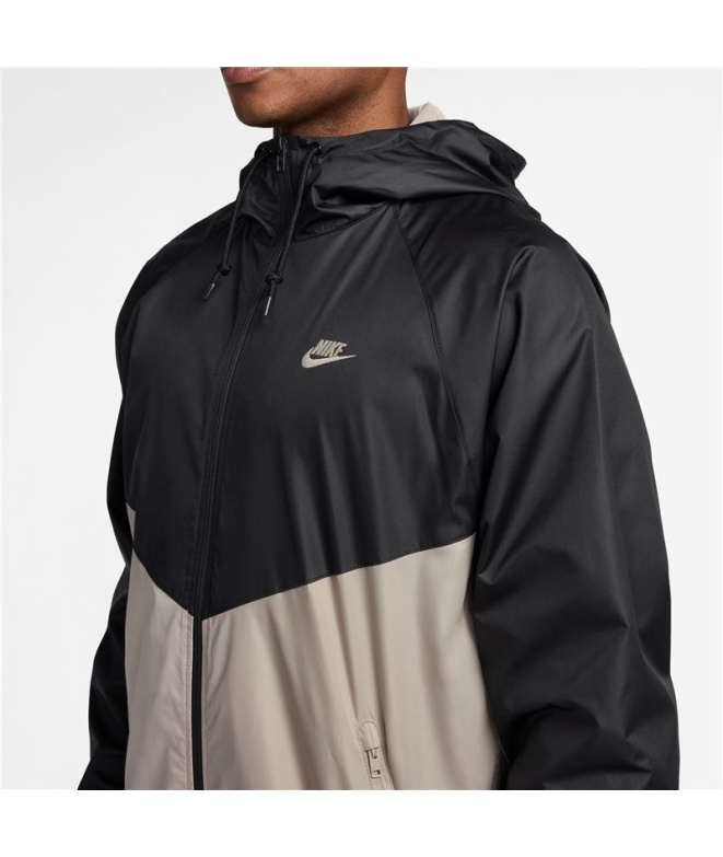 Imperméable Nike Windrunner Lined Homme Noir/Gris