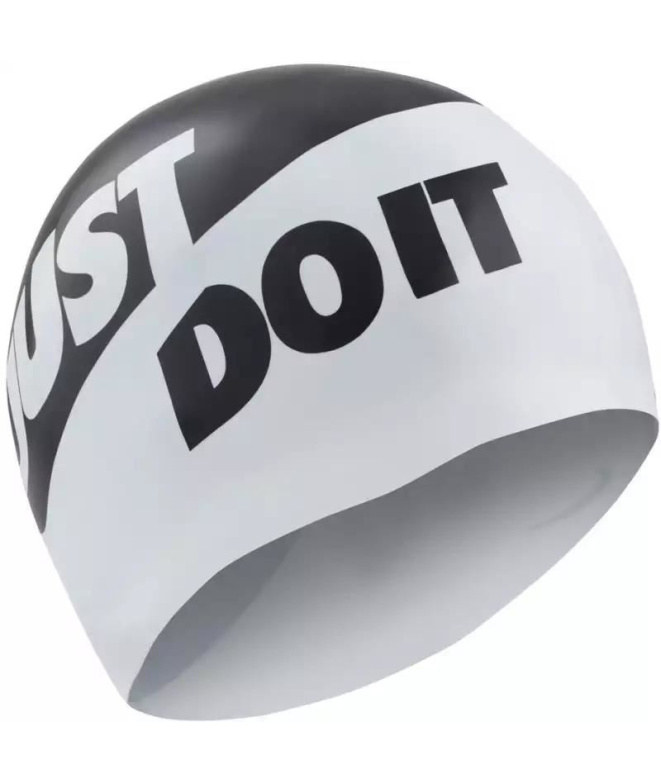 Bonnet de Natation Nike Jdi Slogan Noir