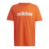 Camiseta Adidas Essentials Embroidered Linear Logo Hombre Semi Impact Naranja / Blanco