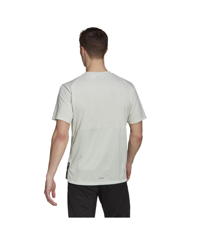 T-shirt de Yoga Adidas Aeroready Homme Lin Vert...