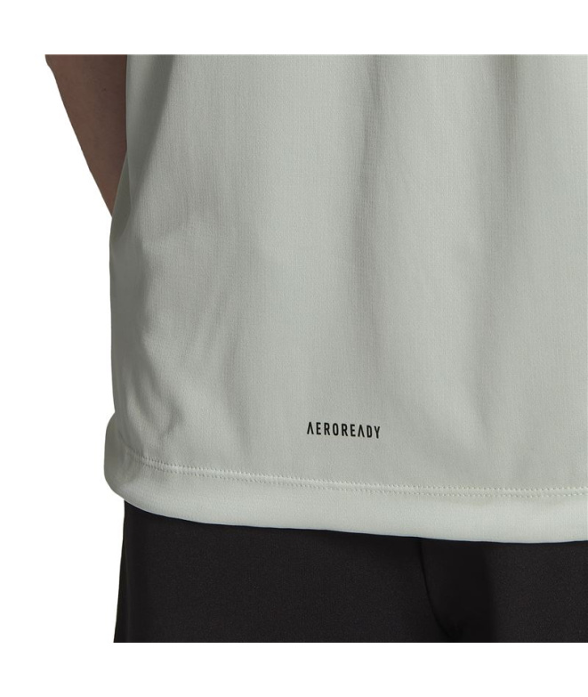 T-shirt de Yoga Adidas Aeroready Homme Lin Vert...