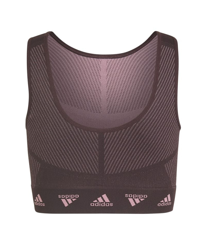 Top de fitness Adidas Aeroknit Seamless Menina...