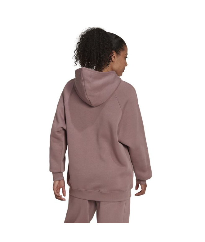 Moletom com capuz Adidas Boyfriend Mulher Roxo