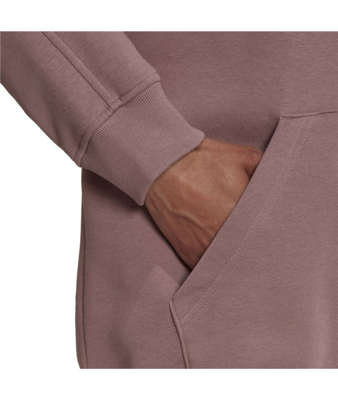 Moletom com capuz Adidas Boyfriend Mulher Roxo