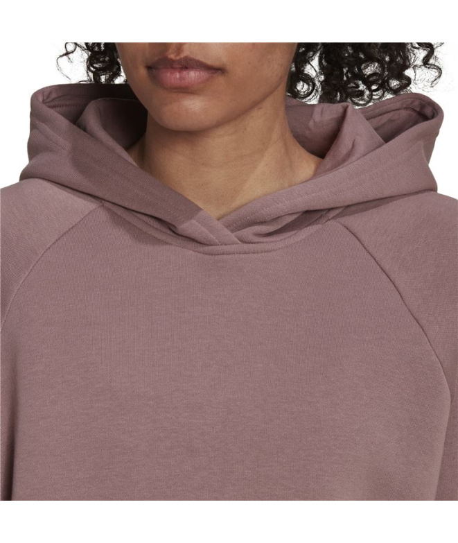 Sweat à capuche Adidas Boyfriend Femme Violet