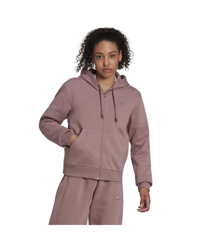 Sweat avec capuche Adidas ALL SZN Fleece Femme...