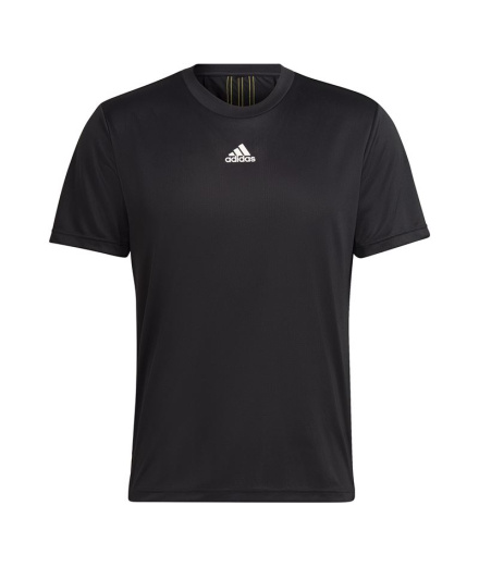Camiseta de manga curta Adidas Aeroready HIIT Back 3...