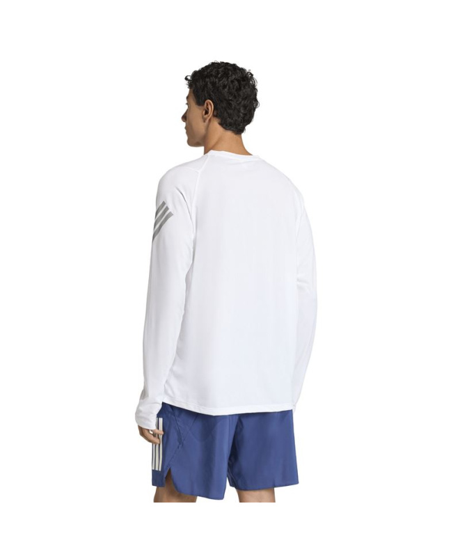 Camisa de Running adidas Adi365 Ls Homem Branco