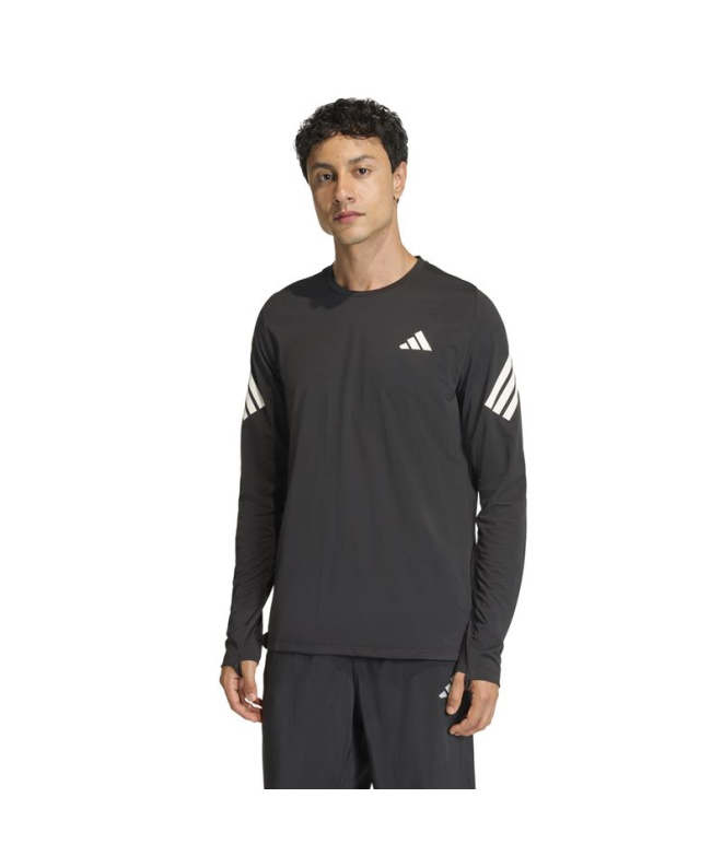 Chemise de Running adidas Adi365 Ls Homme Noir