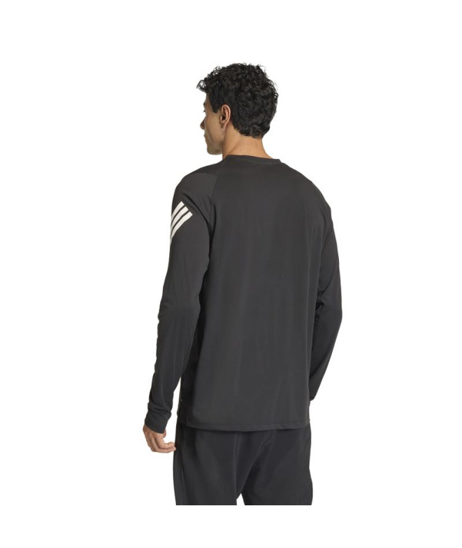 Chemise de Running adidas Adi365 Ls Homme Noir