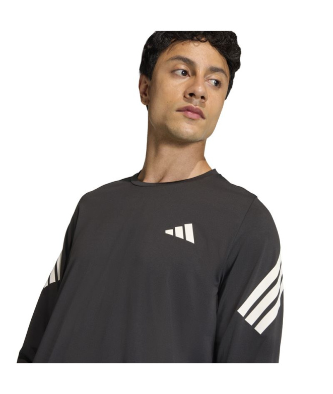 Chemise de Running adidas Adi365 Ls Homme Noir