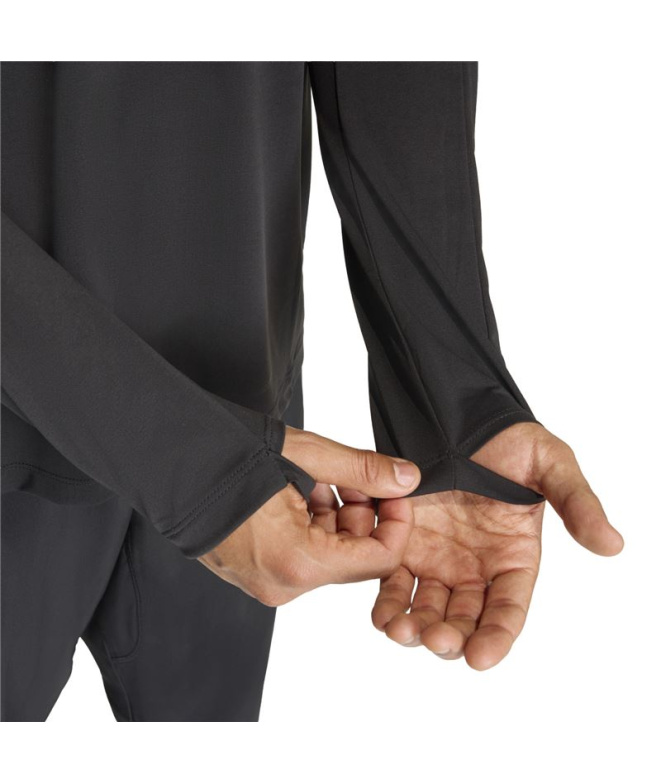 Camisa de Running adidas Adi365 Ls Homem Preto