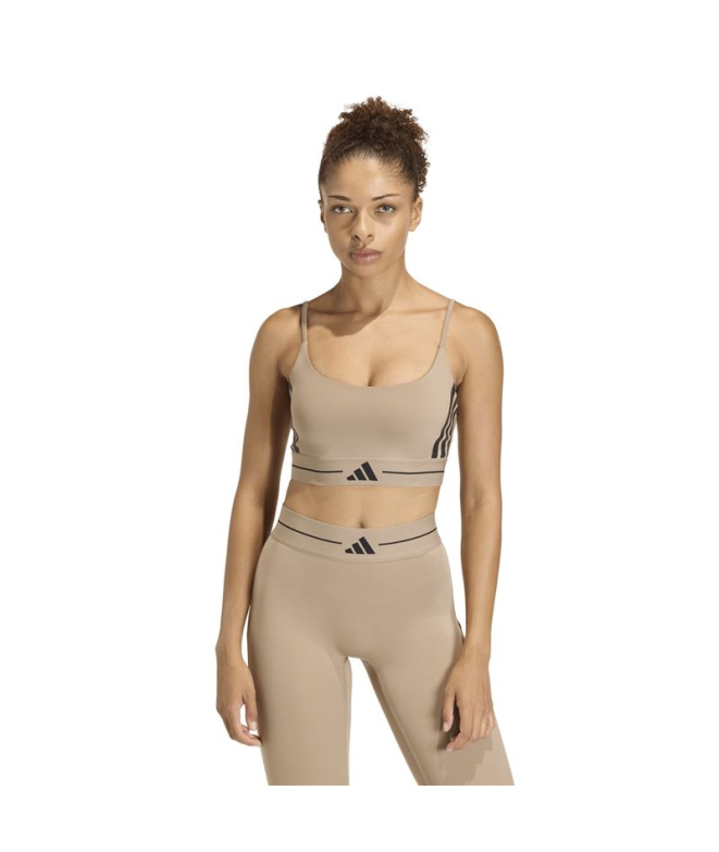 Sutiã esportivo de Fitness adidas Hyg Ls Bra...