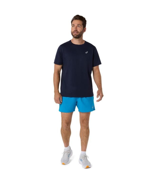 Calça de Running ASICS Core 5In Short Homem Azul