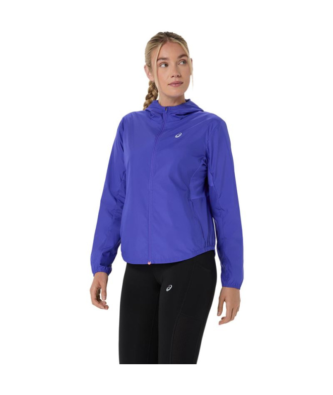 Casaco de Running ASICS Core Jacket Mulher Cobalto
