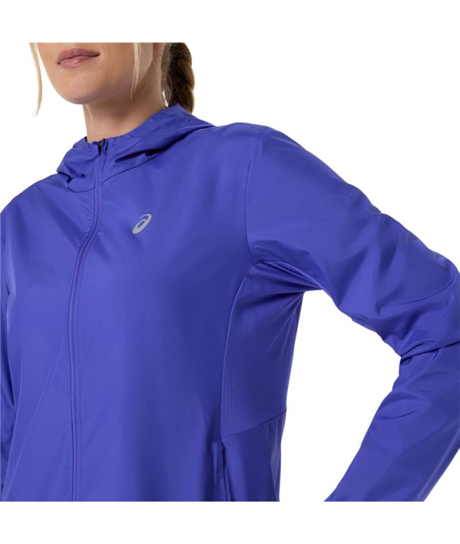 Casaco de Running ASICS Core Jacket Mulher Cobalto