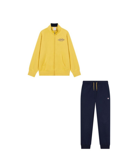 Survêtement Champion Sweatsuits Enfant Jaune/Bleu Marine