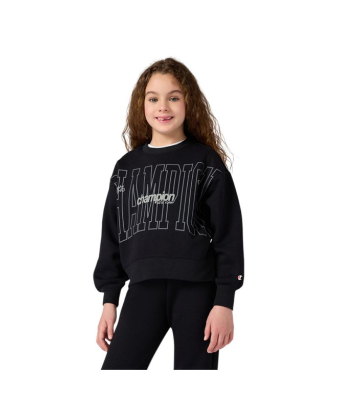 Survêtement Champion Sweatsuits Fille Noir/Noir