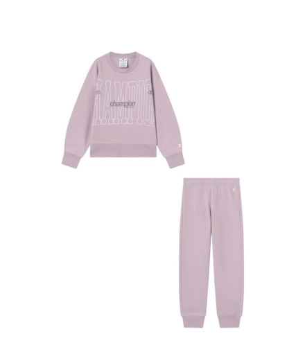 Survêtement Champion Sweatsuits Fille Lilas/Lilas