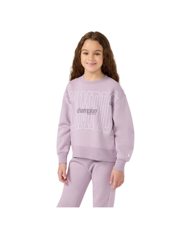 Survêtement Champion Sweatsuits Fille Lilas/Lilas