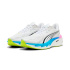 Sapatilhas de Running Puma Velocity Nitro 4, Branco-Ultra Blue-Poison Pink, Homem