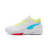 Zapatillas de baloncesto Puma Court Pro 2, White-Vibrant Blue, Hombre