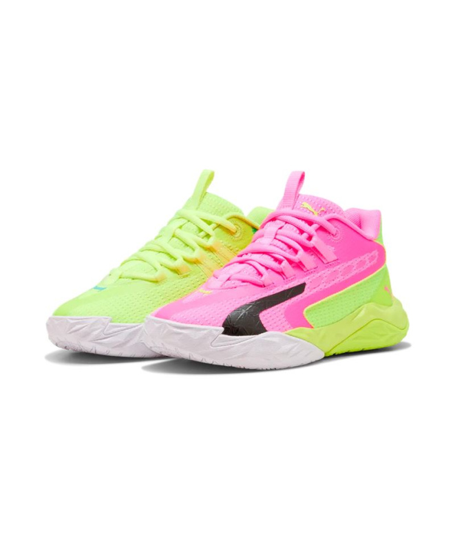 Chaussures de Futsal Puma Dagger 2 Jr, Lime...
