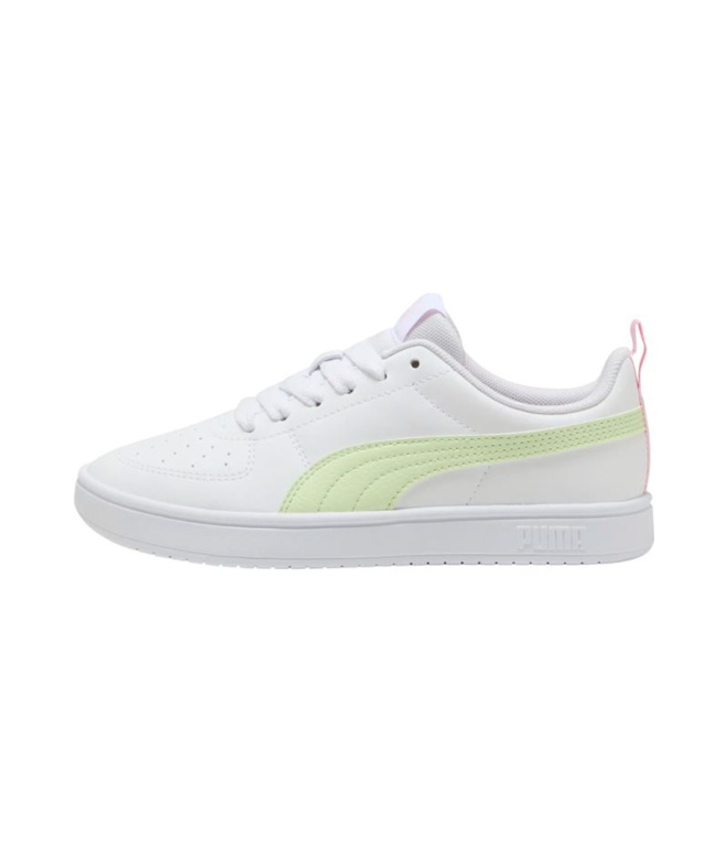 Sapatilhas Puma Rickie Jr., Branco-Maçã...