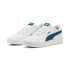Chaussures Puma Court Classic Clean, Blanc-Noir, Unisexe