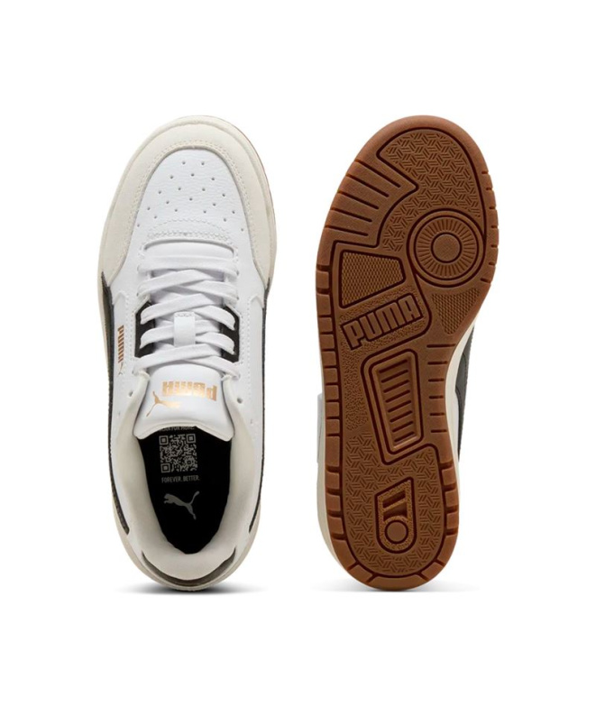 Zapatillas Puma Shuffle Downtown Lo, White-, Niño