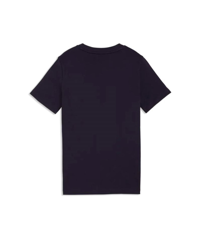 Camiseta Puma Ess 2 Color No.1 Log,New Navy, Niño