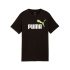 Camiseta Puma Ess 2 Color No.1 Log, Preto-A, Menino