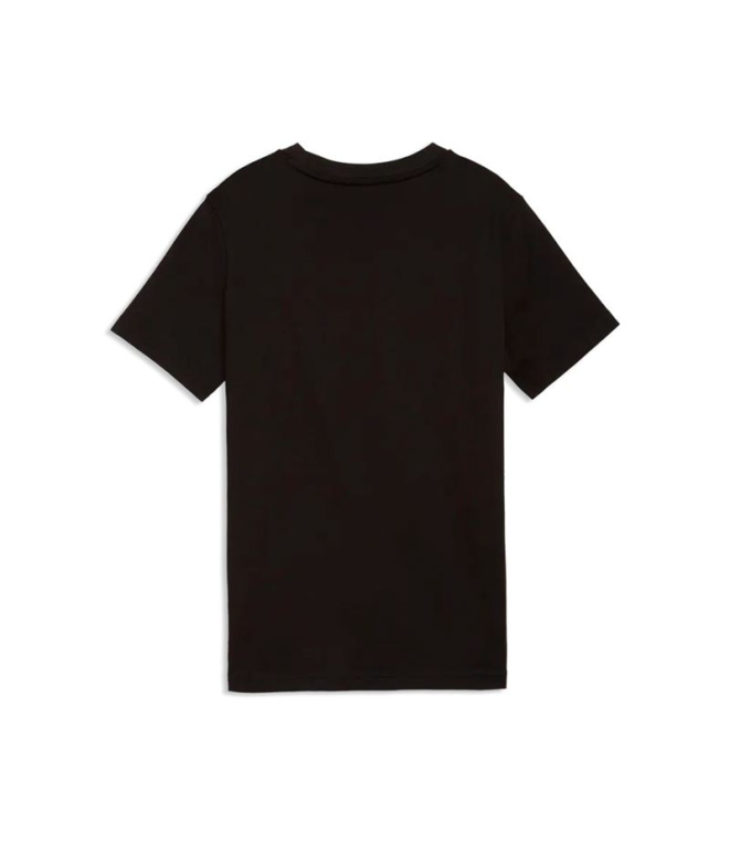 Camiseta Puma Ess 2 Color No.1 Log, Preto-A,...