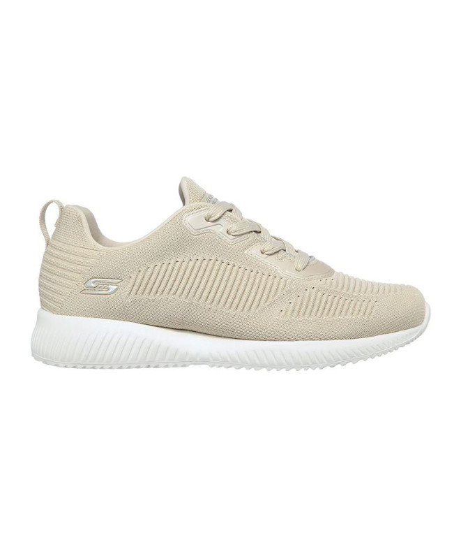 Sapatilhas Skechers Bobs Squad - Tough T Mulher Natural Engineered Knit