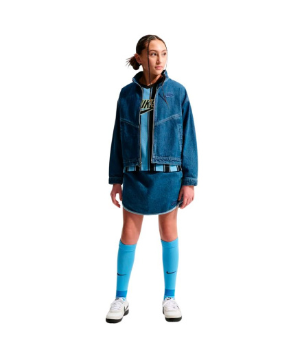 Imperméable Nike Veste Windrunner en Denim Sportswear...