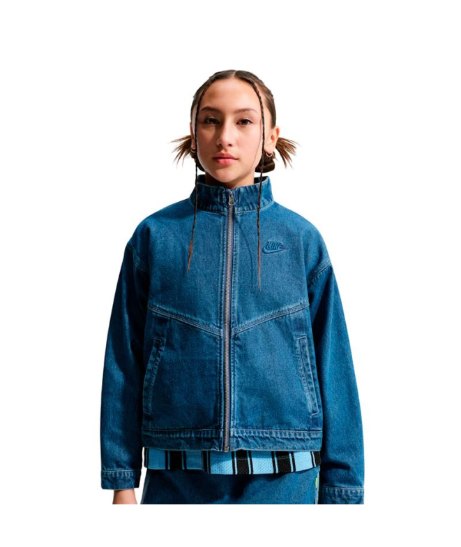 Imperméable Nike Veste Windrunner en Denim...