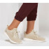 Sapatilhas Skechers Bobs Squad - Tough T Mulher Natural Engineered Knit