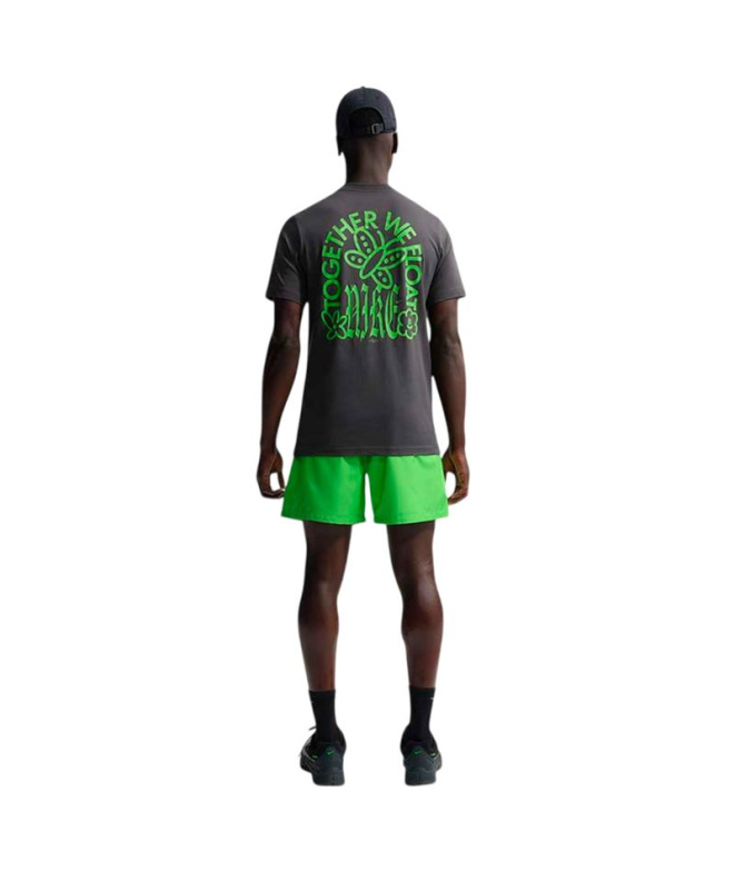 T-shirt Nike T-shirt de sport Homme Noir/Gris