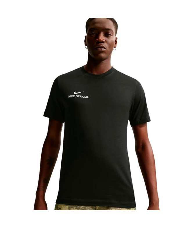 Camiseta Nike Sportswear T-Shirt Homem Preto/Cinza
