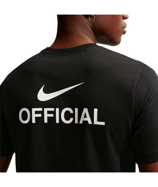 Camiseta Nike Sportswear T-Shirt Homem Preto/Cinza