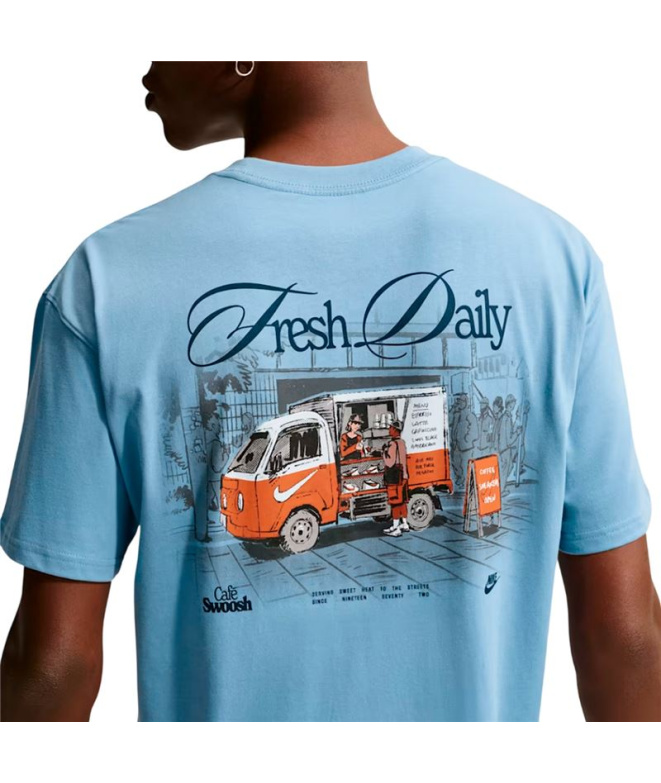 Camiseta Nike Sportswear T-Shirt Homem Azul