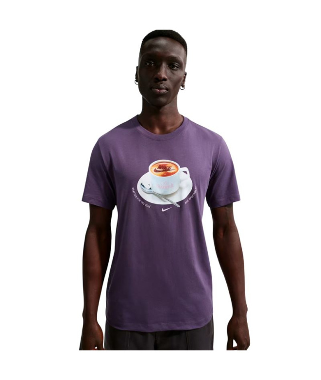 Camiseta Nike Sportswear T-Shirt Hombre Morado