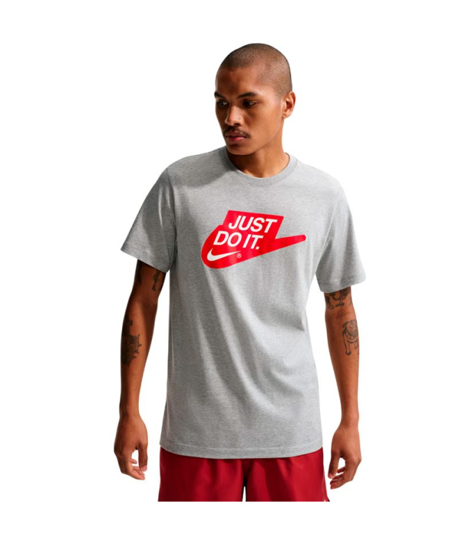 Camiseta Nike Sportswear T-Shirt Homem Cinza